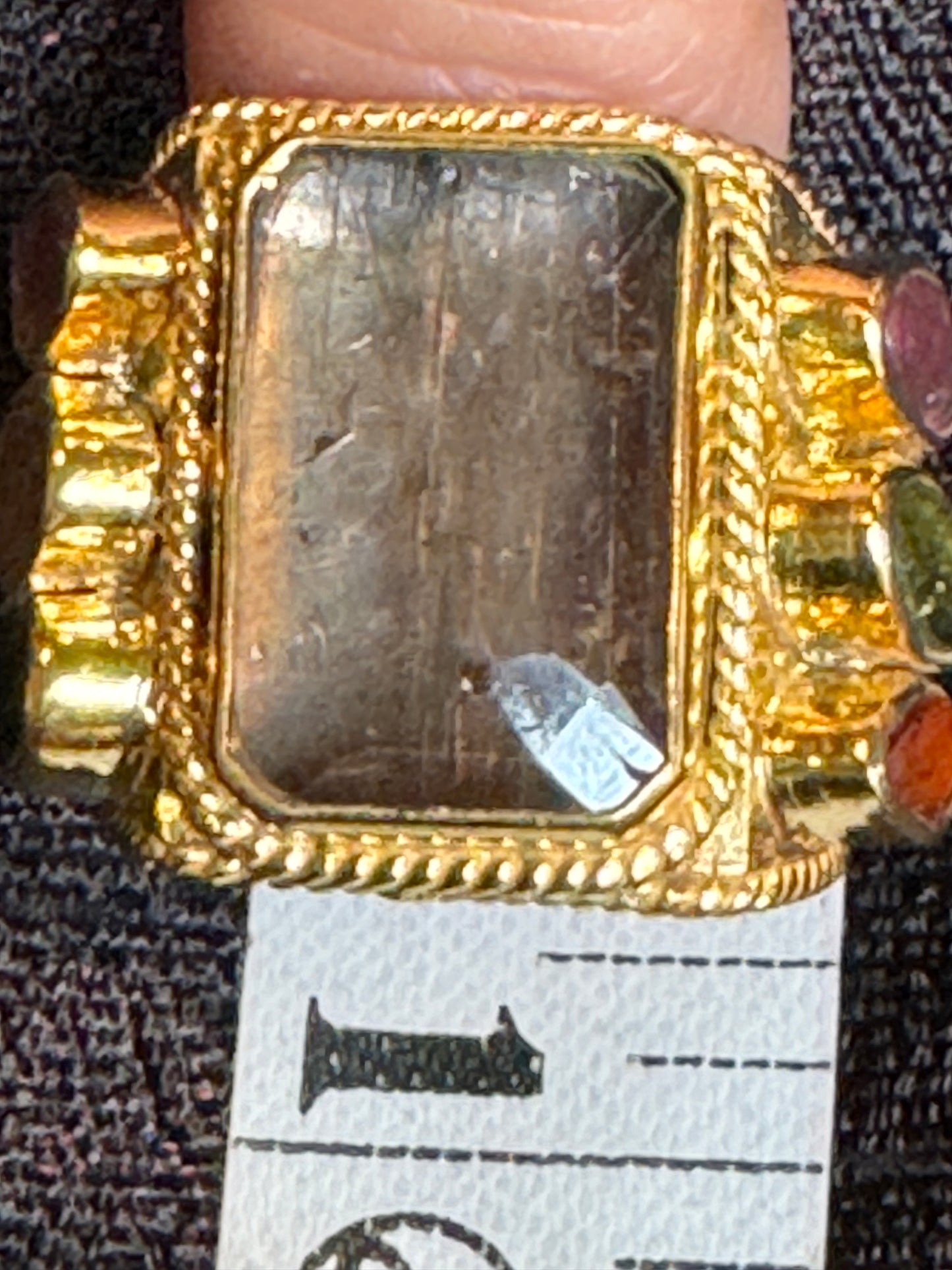 TOURMALINE POWER RING