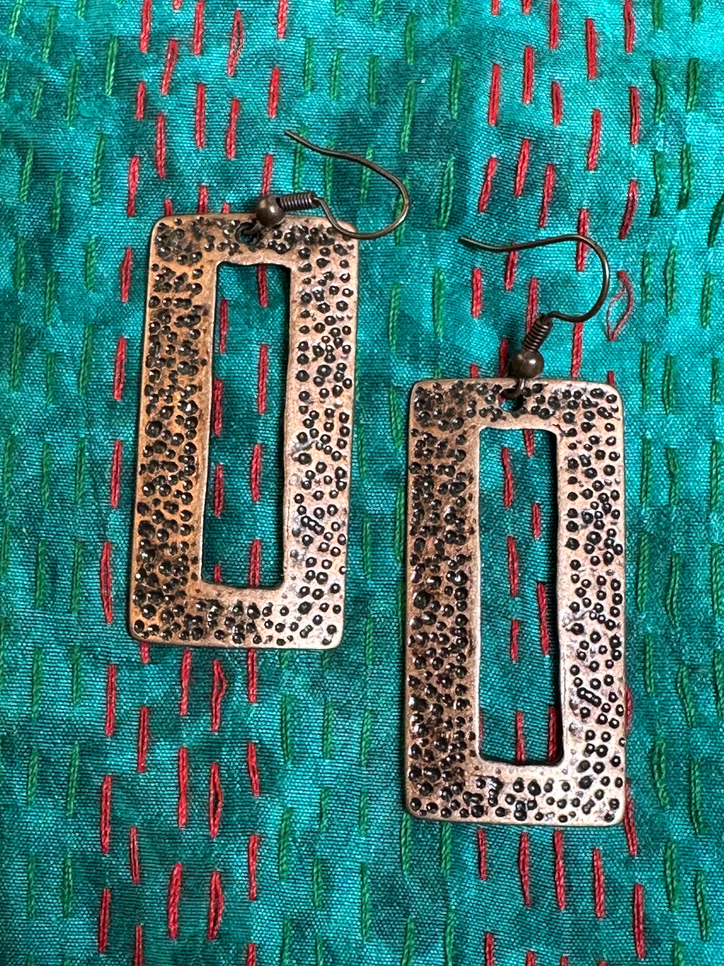 COPPER-TONE EARRINGS