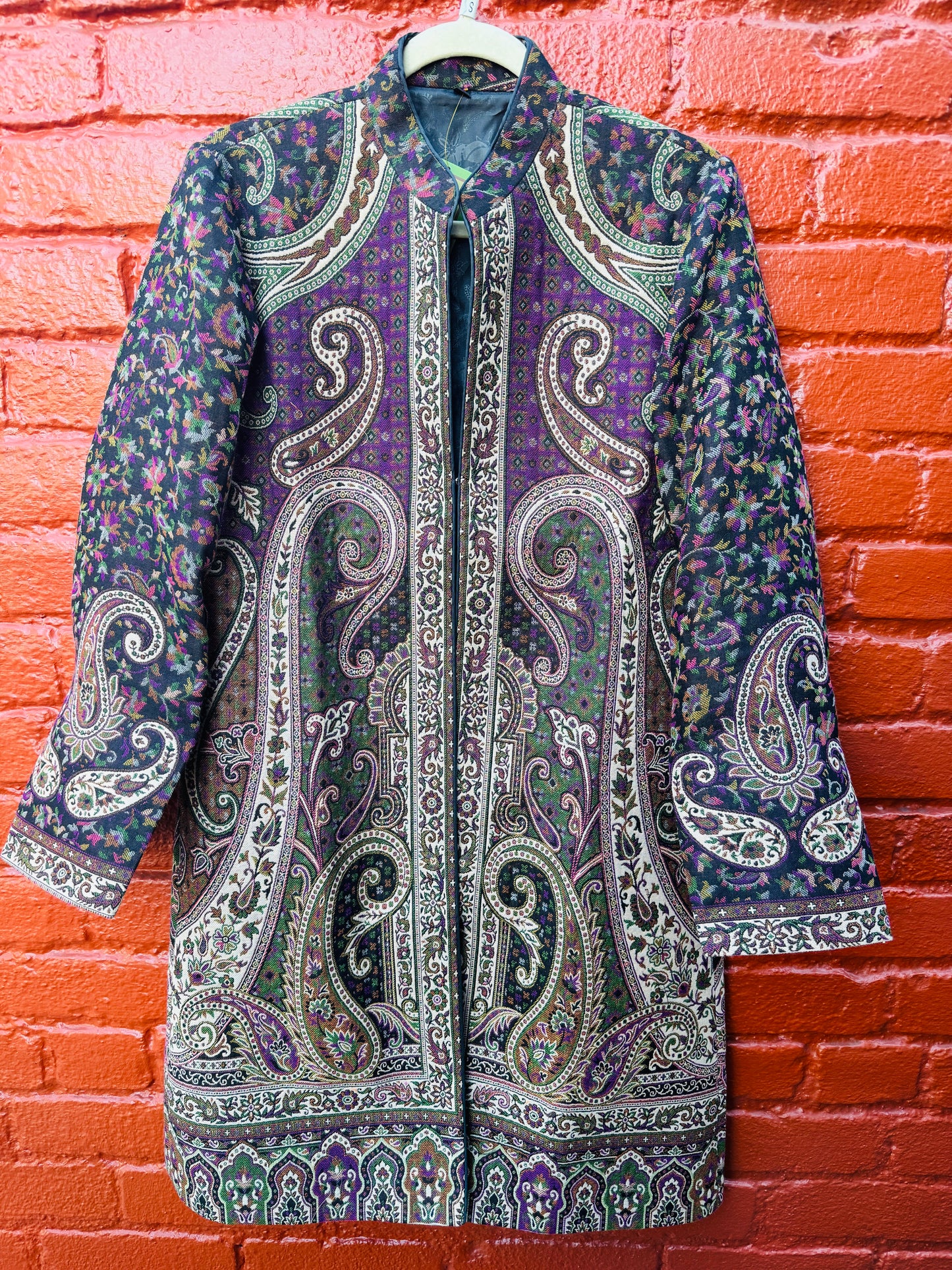 KASHMIRI PAISLEY PARADISE COAT