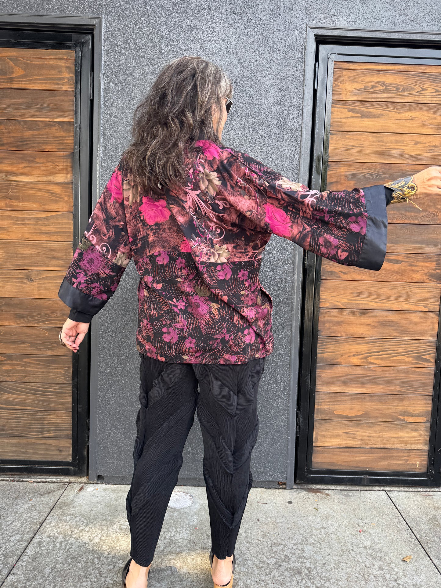 FLORAL FANTASY KIMONO JACKETS - SHORT AND LONG
