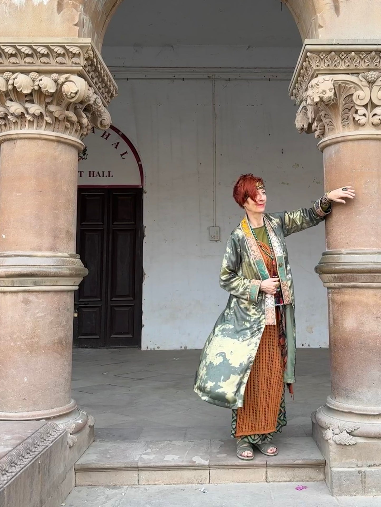CELESTIAL CLOUD COAT SHIMMERING SAGE
