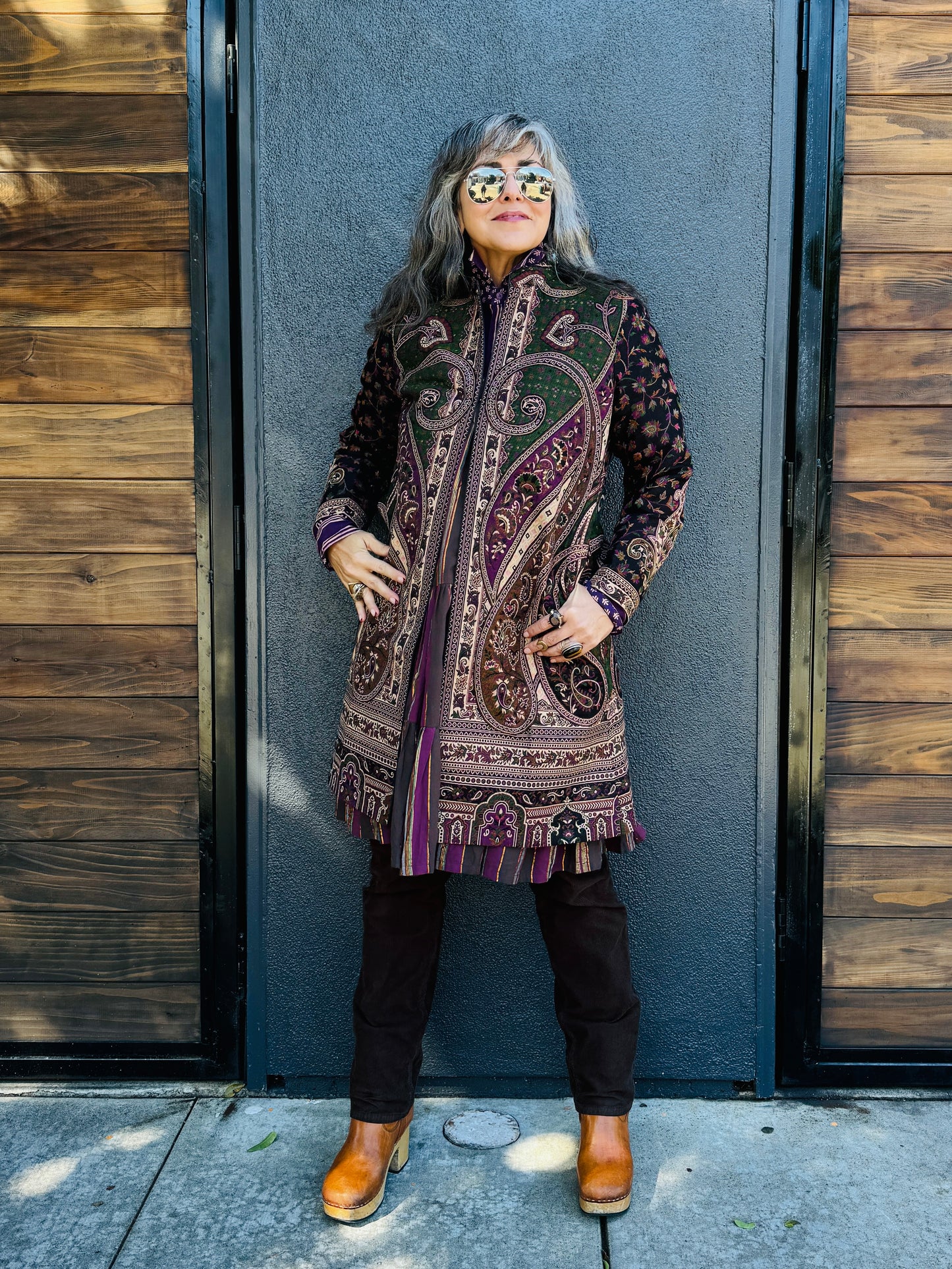 KASHMIRI PAISLEY PARADISE COAT
