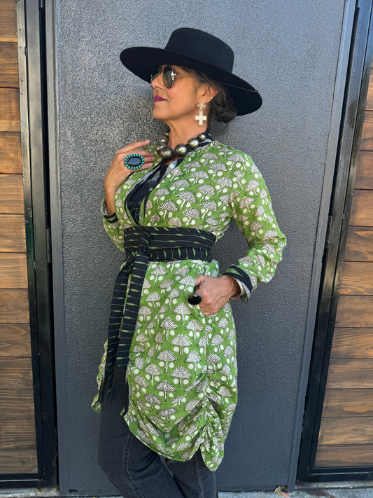 GREEN CRANE KETANJI COAT