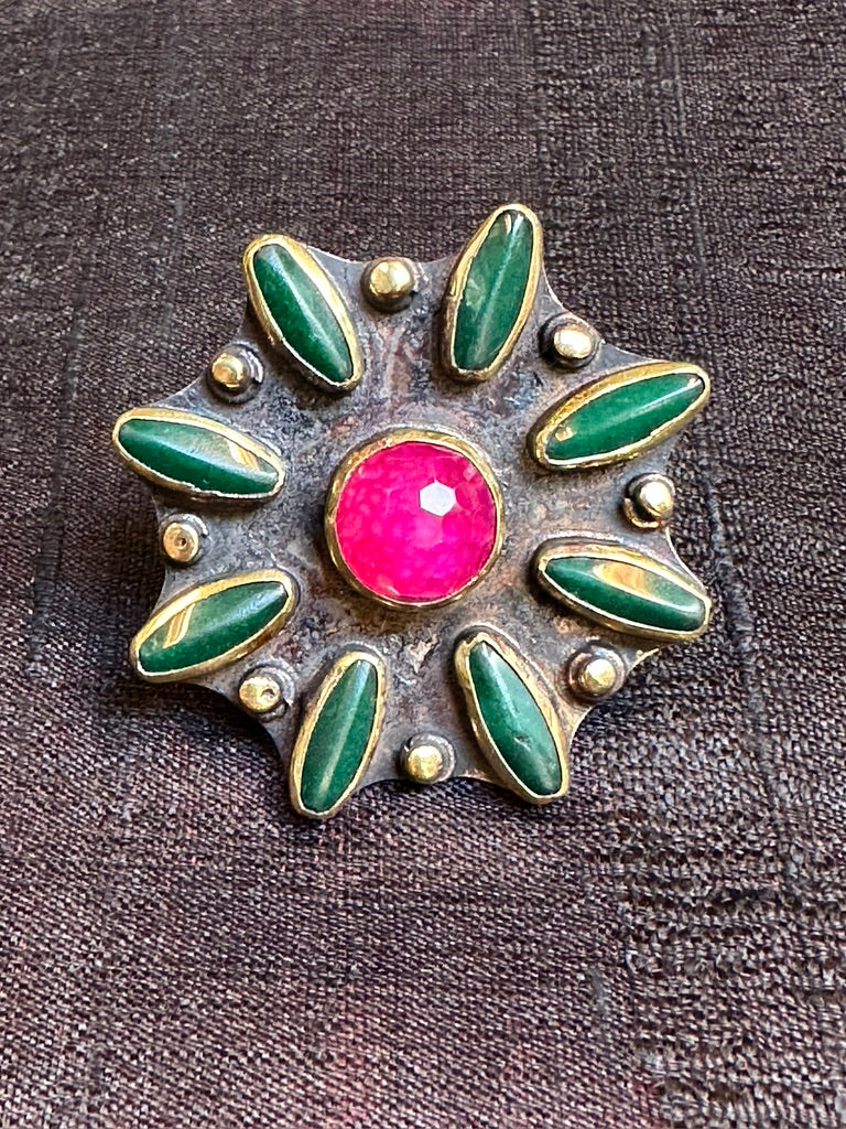 STARBURST STATEMENT RING