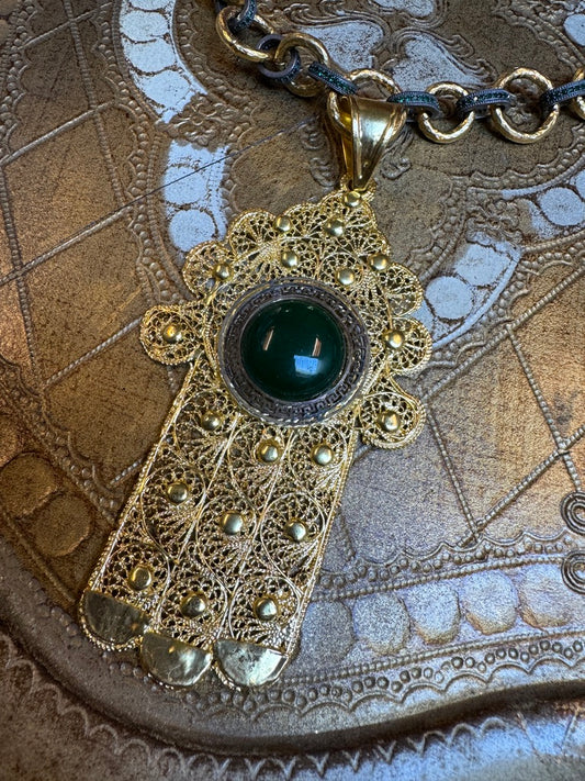 HAMSA FOR THE HOLIDAYS NECKLACE