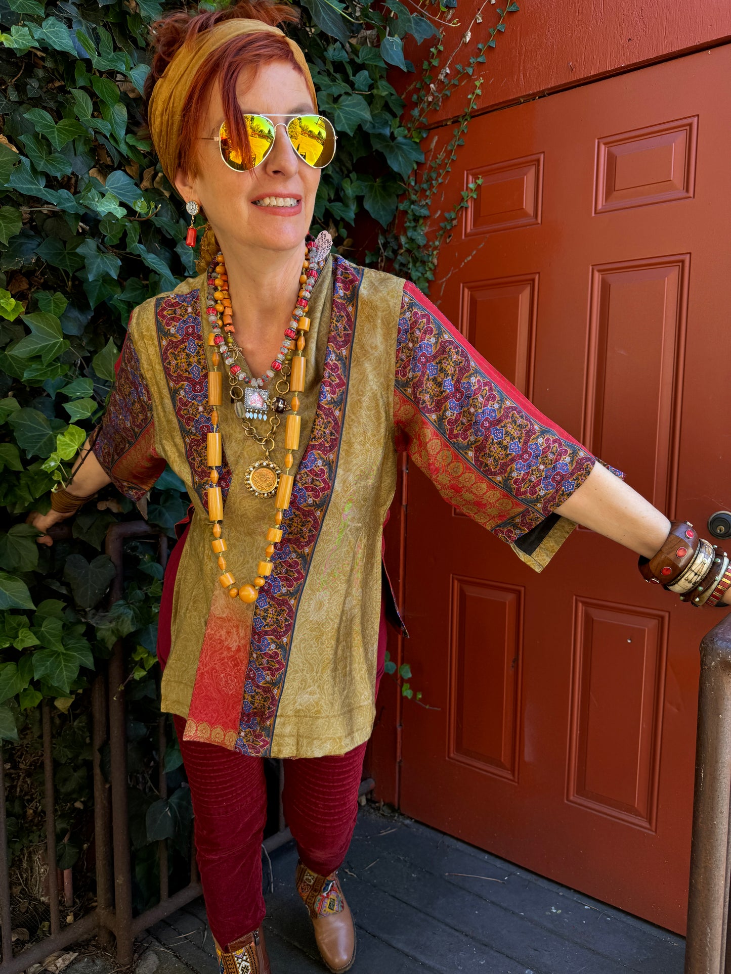 DOUBLE SIDED REVERSIBLE KIMONOS