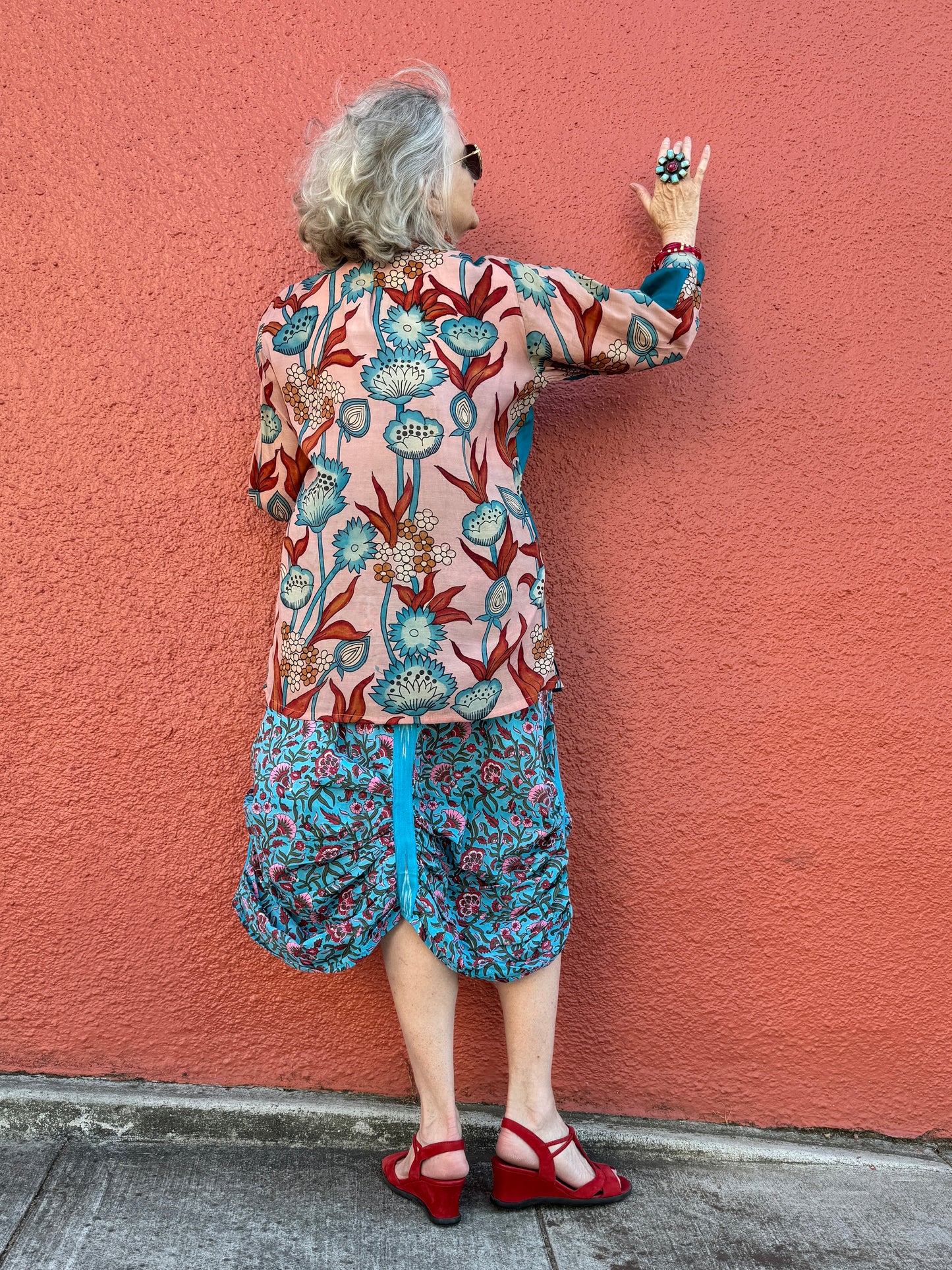 EXOTIC GARDEN BLOUSE