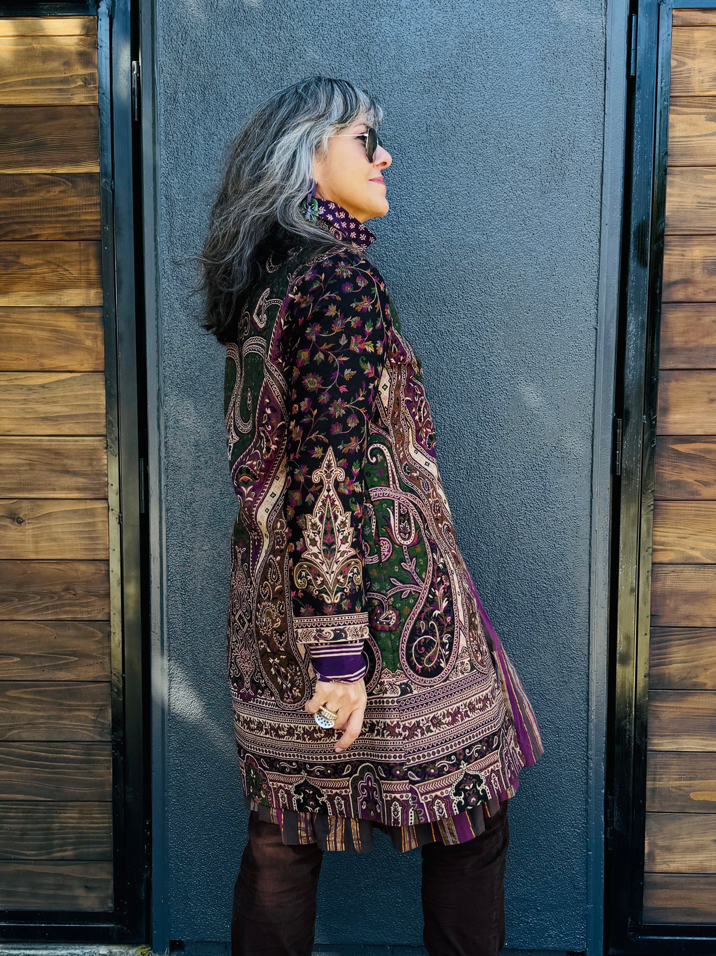 KASHMIRI PAISLEY PARADISE COAT