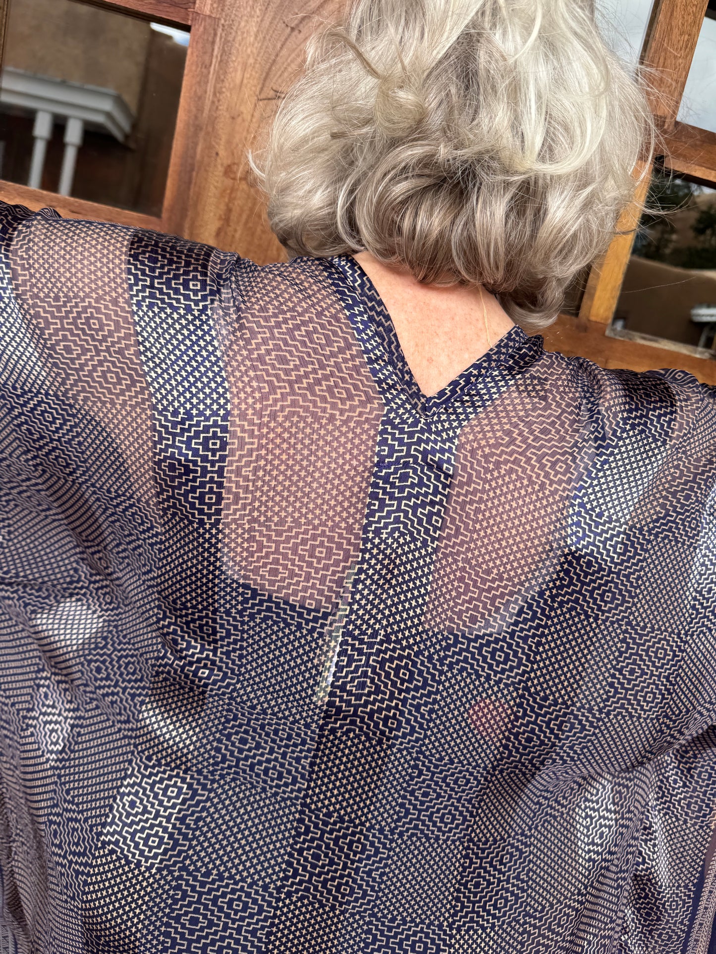LE MULLET BLUE AZTEC