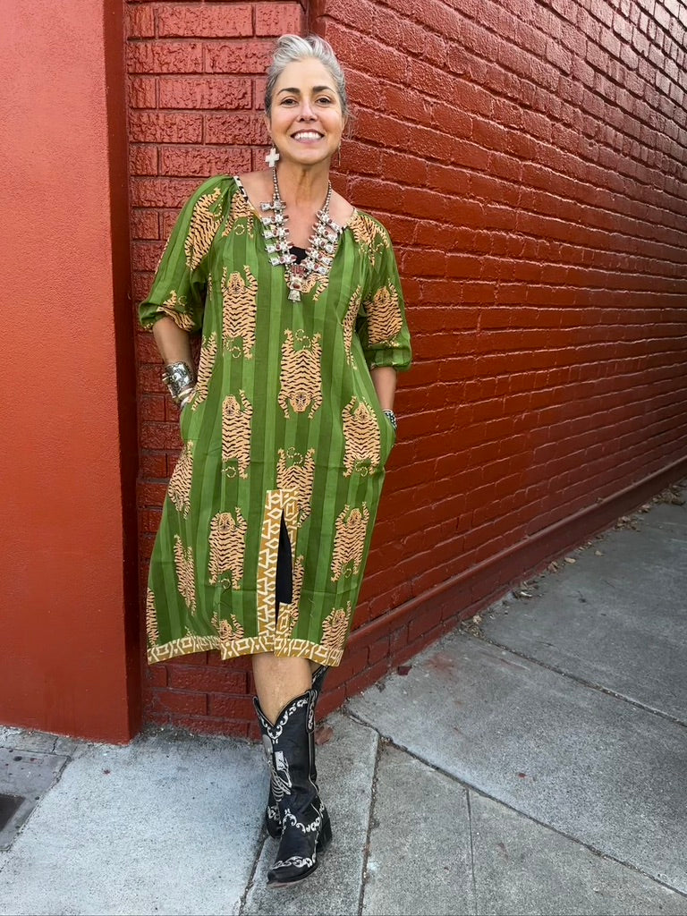 TIGER TUNIC DRESS