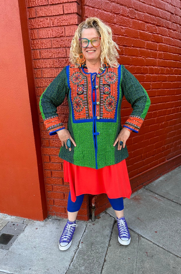 AFGHAN SPRING QUILTED JACKET