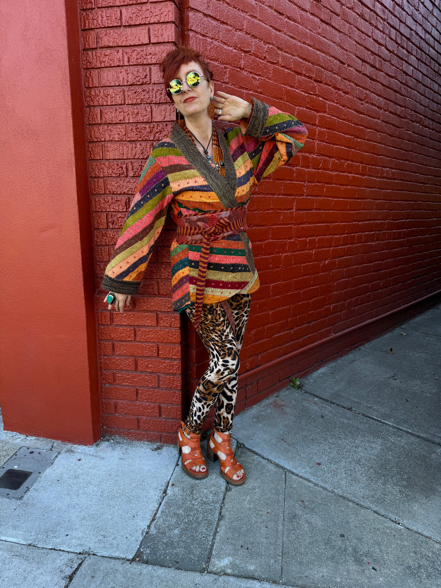 RUSTIC RAINBOW SWING JACKET