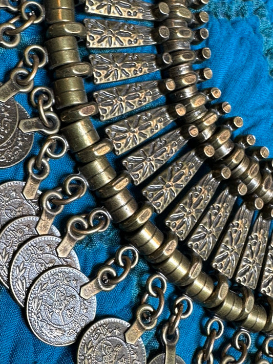 SACRAL COIN CHOKER NECKLACE