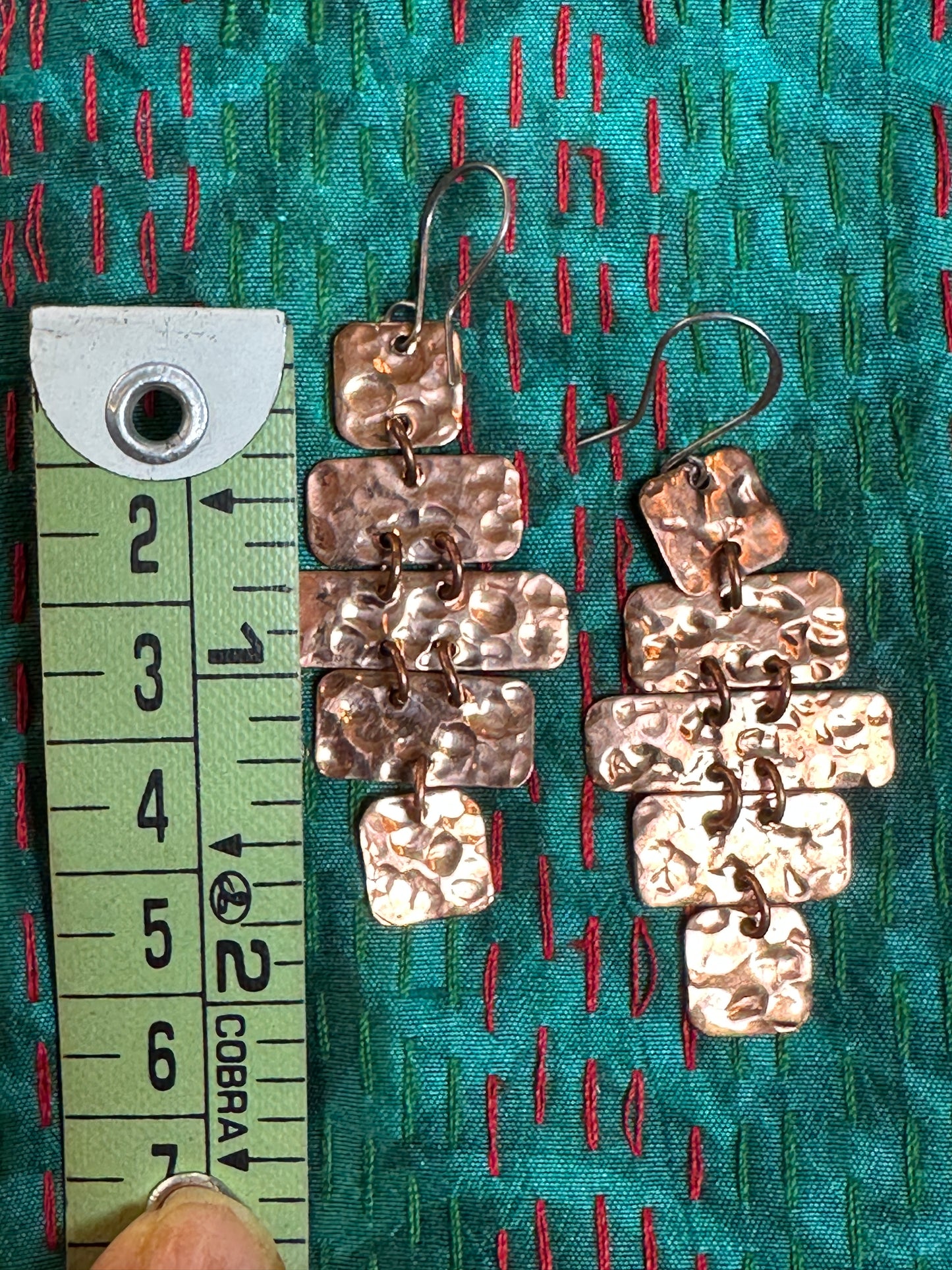 COPPER-TONE EARRINGS