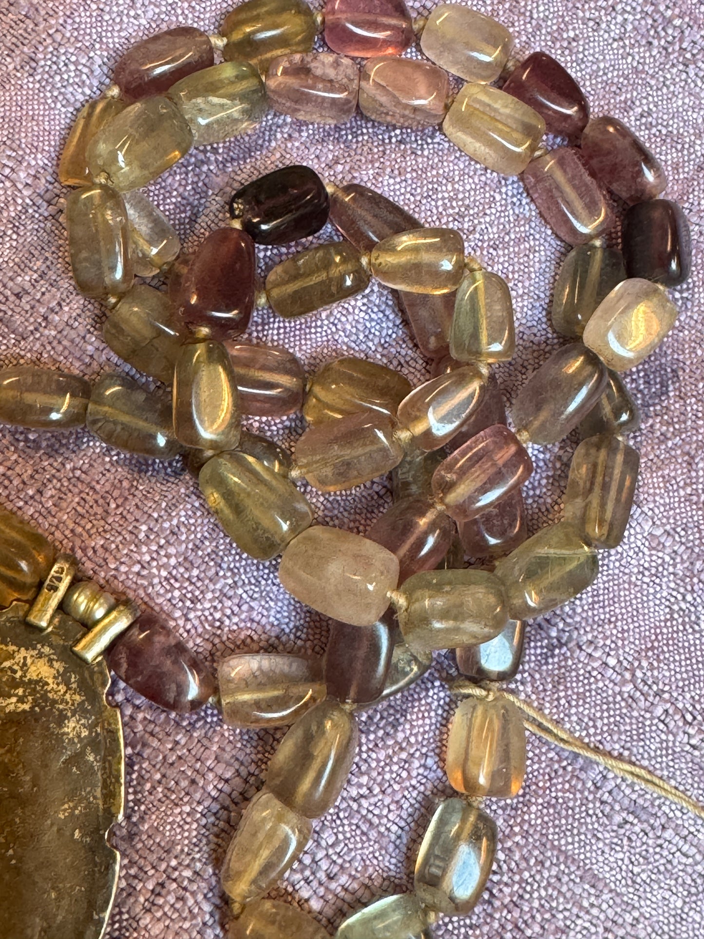 RED ONYX DROP NECKLACE