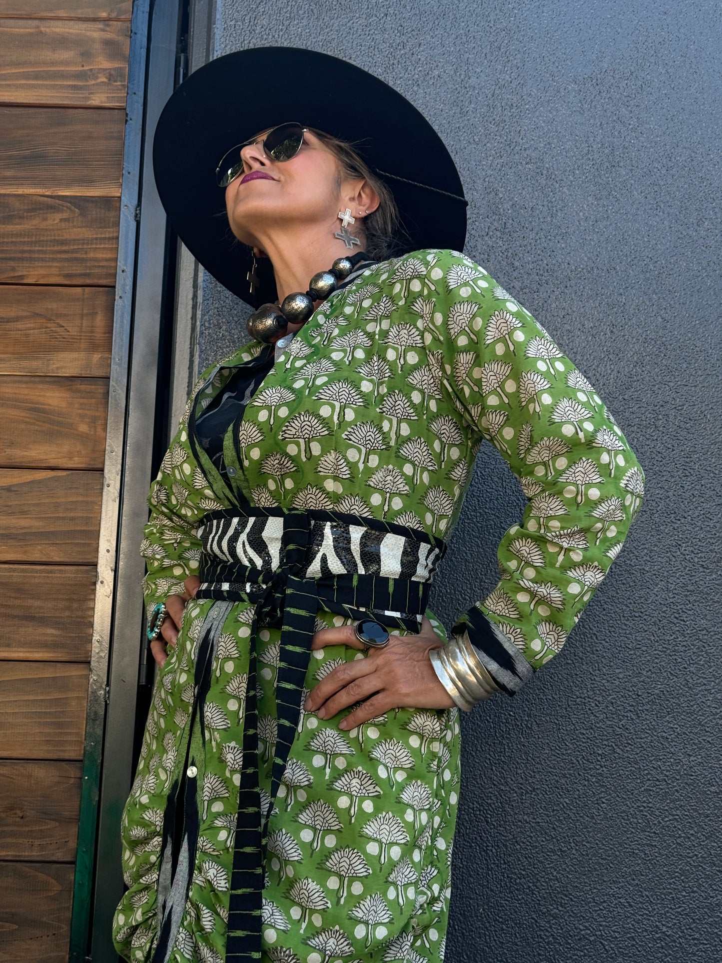 GREEN CRANE KETANJI COAT