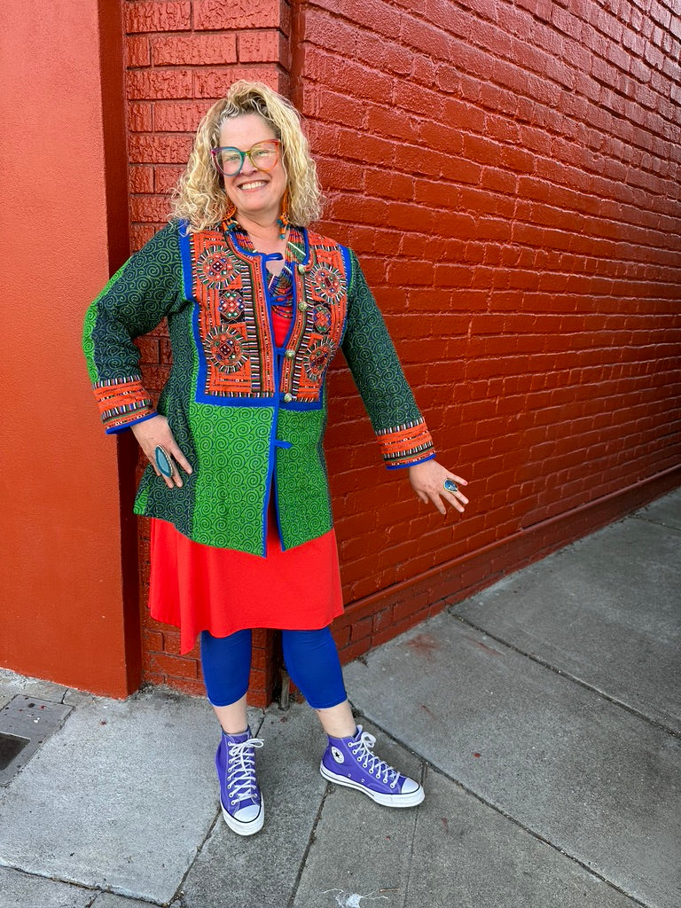AFGHAN SPRING QUILTED JACKET