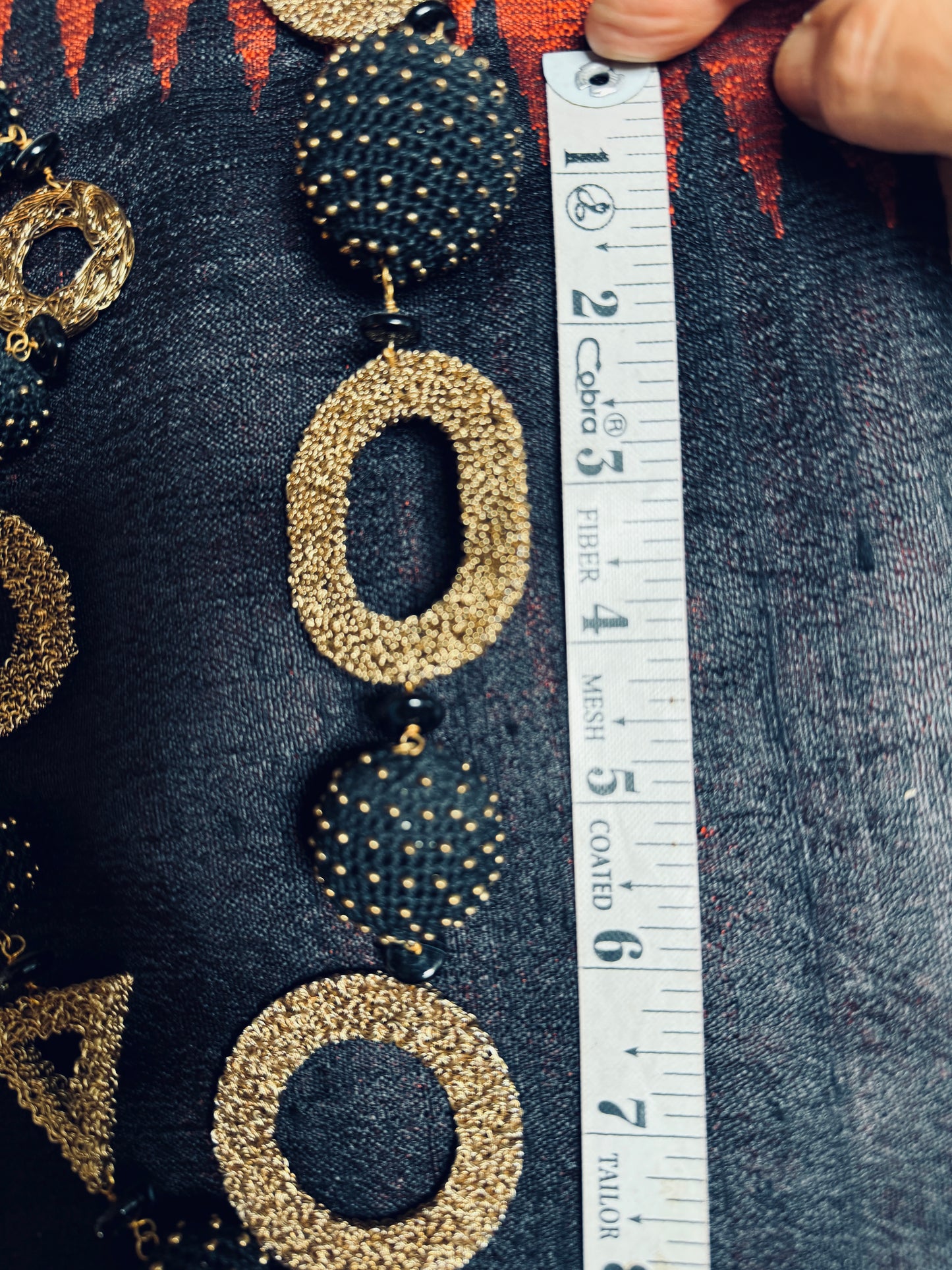 CROCHET ANGLES NECKLACE