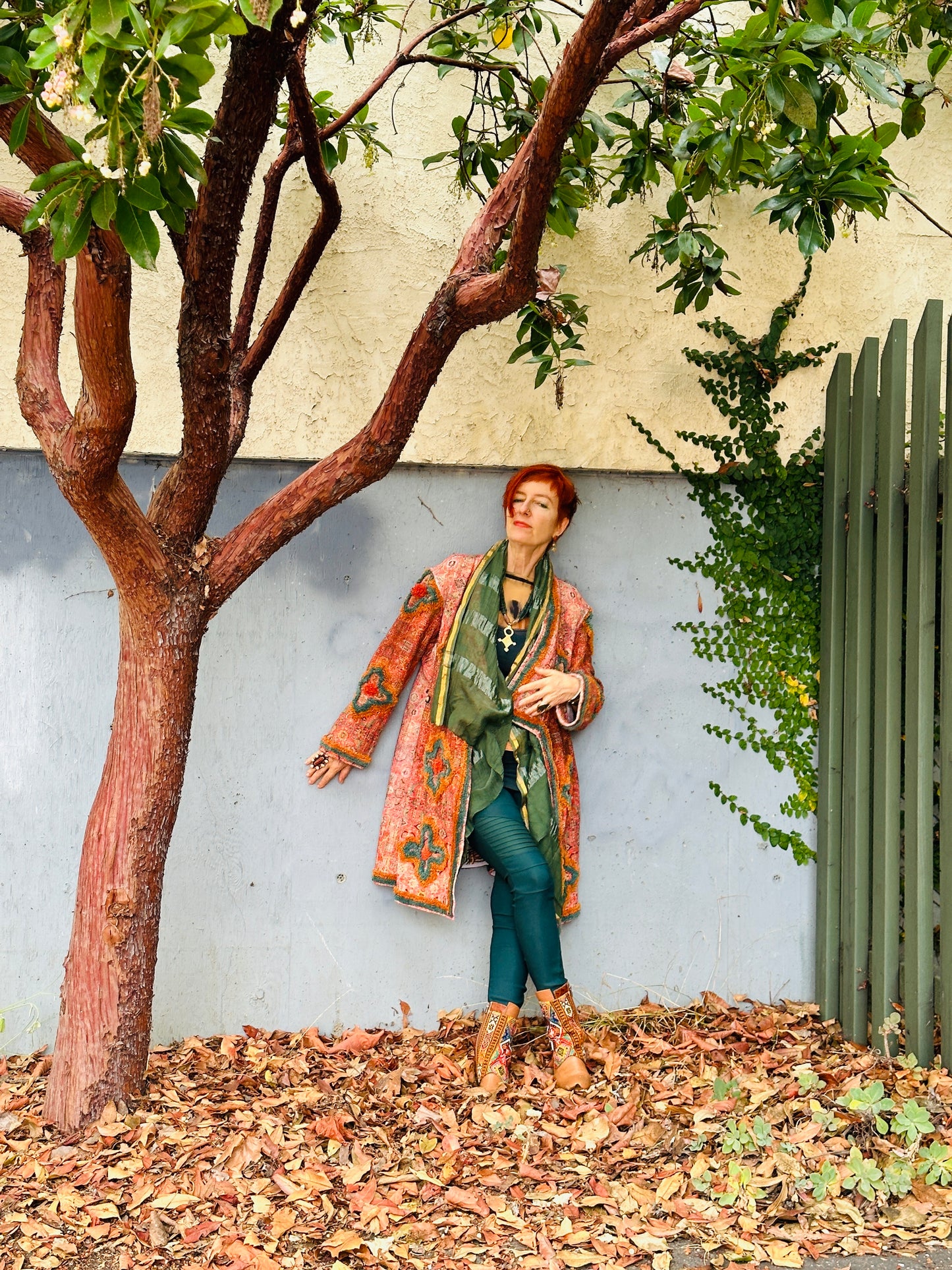 CORAL FLYING CARPET COAT