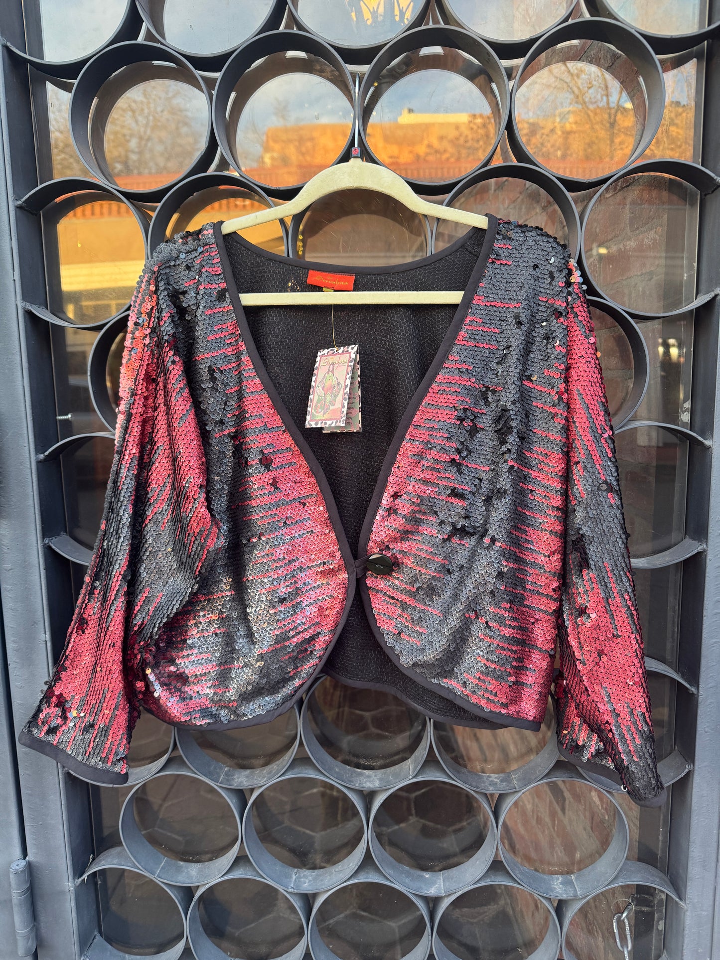 RUSTY RED LAVA FLOW BOLERO