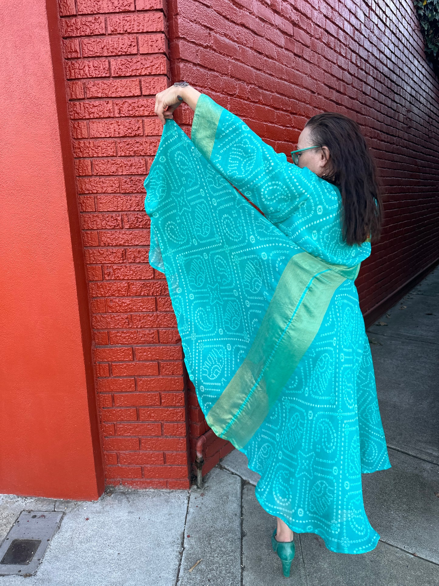 AQUA AZEEZA COAT DRESS