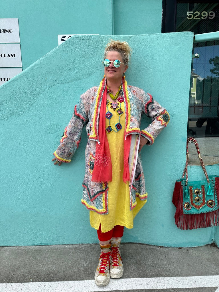 FLYING CARPET COAT PASTELS