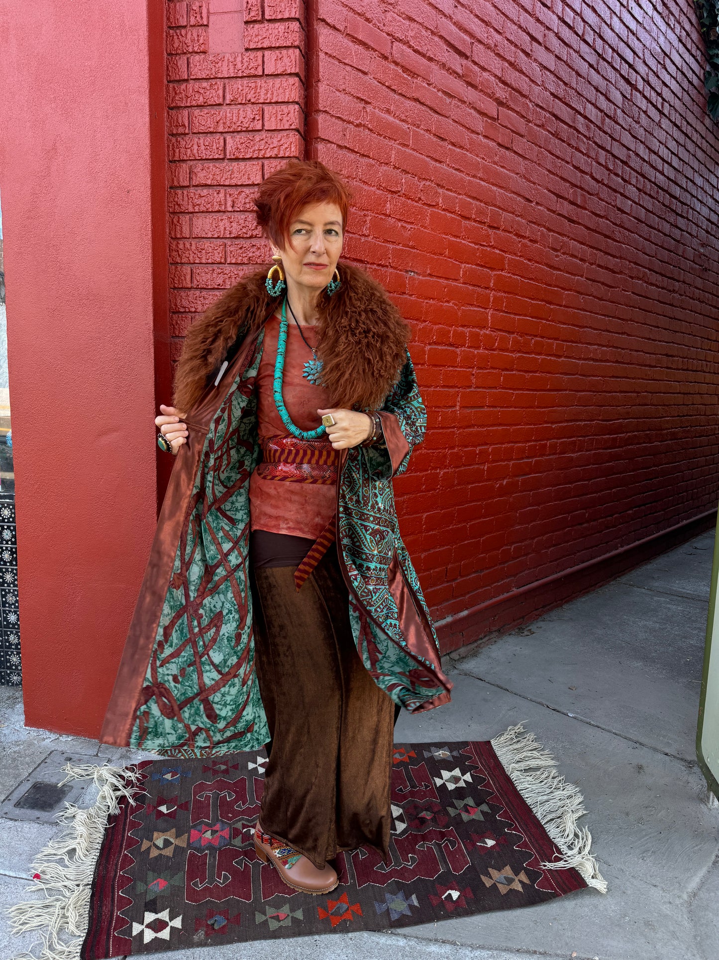 TEALISCIOUS SILK KIMONO