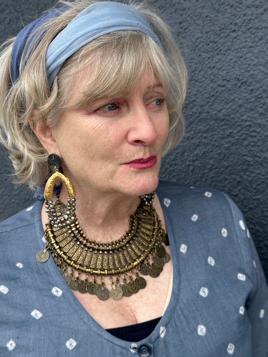 BOUNTY OF BRASS NECKLACES