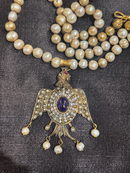 PEARL PHOENIX NECKLACE