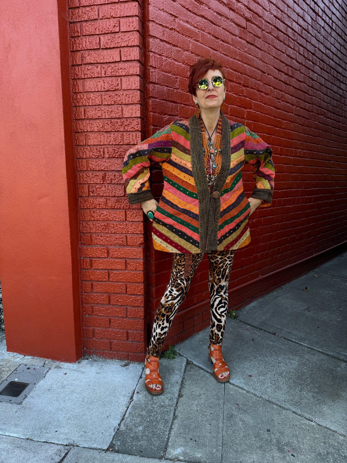 RUSTIC RAINBOW SWING JACKET