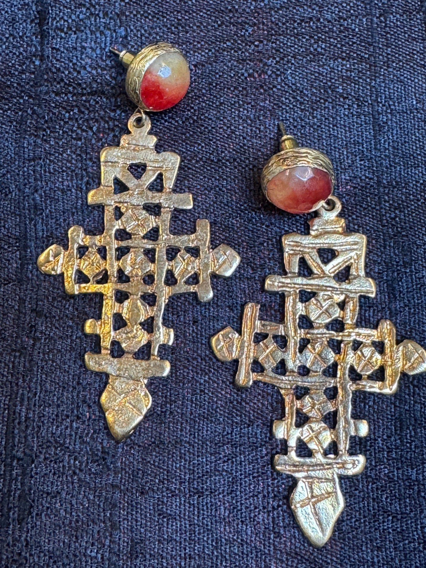 COPTIC CROSS EARRINGS