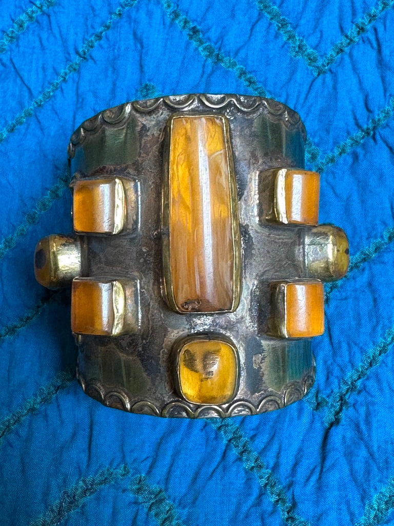 MOSAIC AMBER CUFF