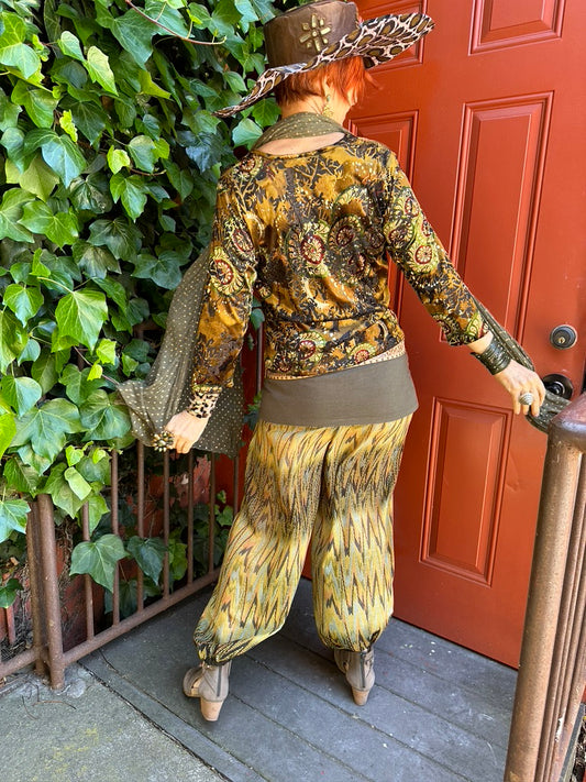 VELVET BURNOUT STRETCH TEE