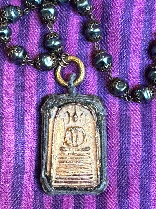 TEMPLE BUDDHA PENDANT NECKLACE