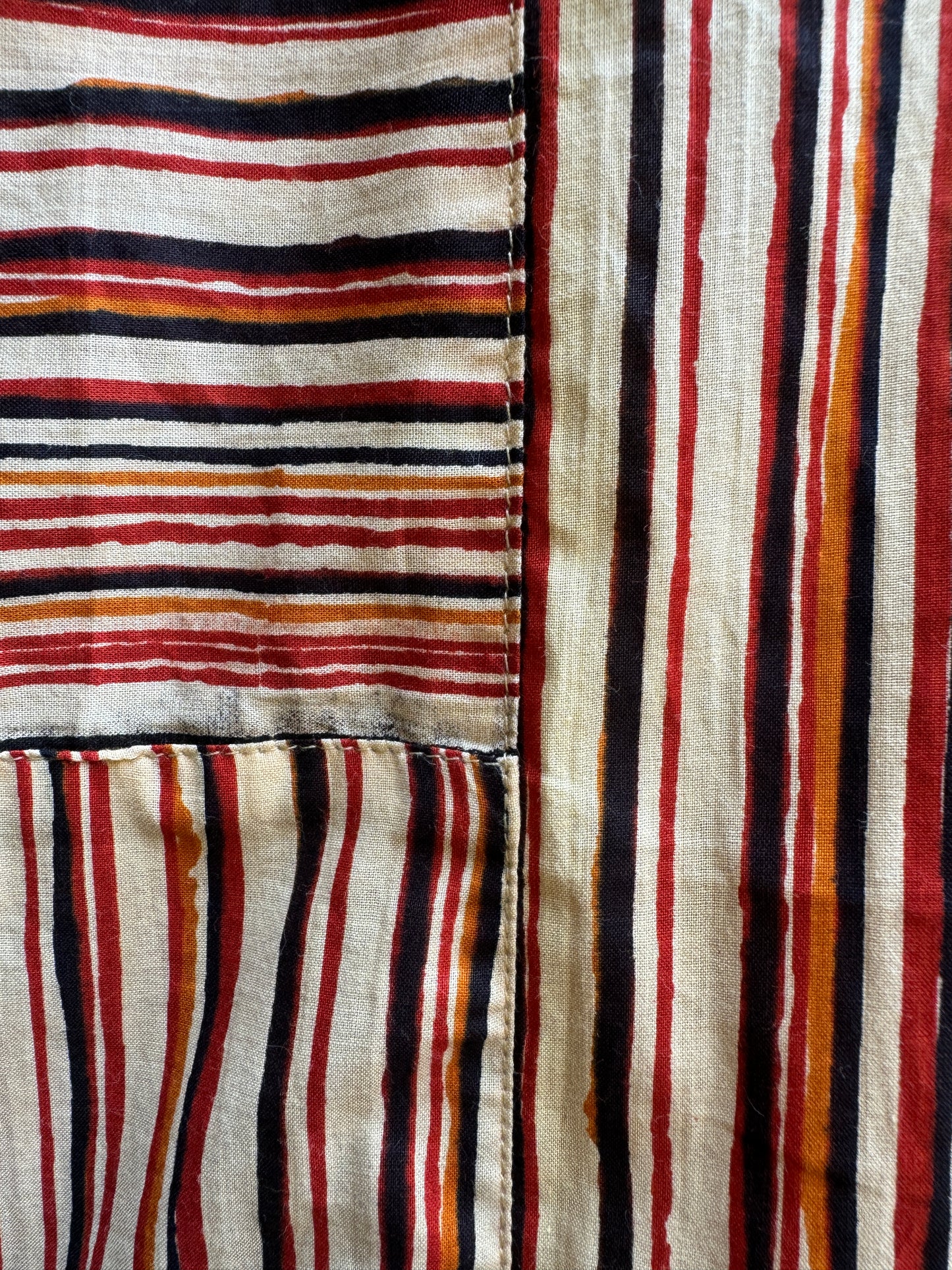 RONI PANTS HAND PRINTED STRIPES