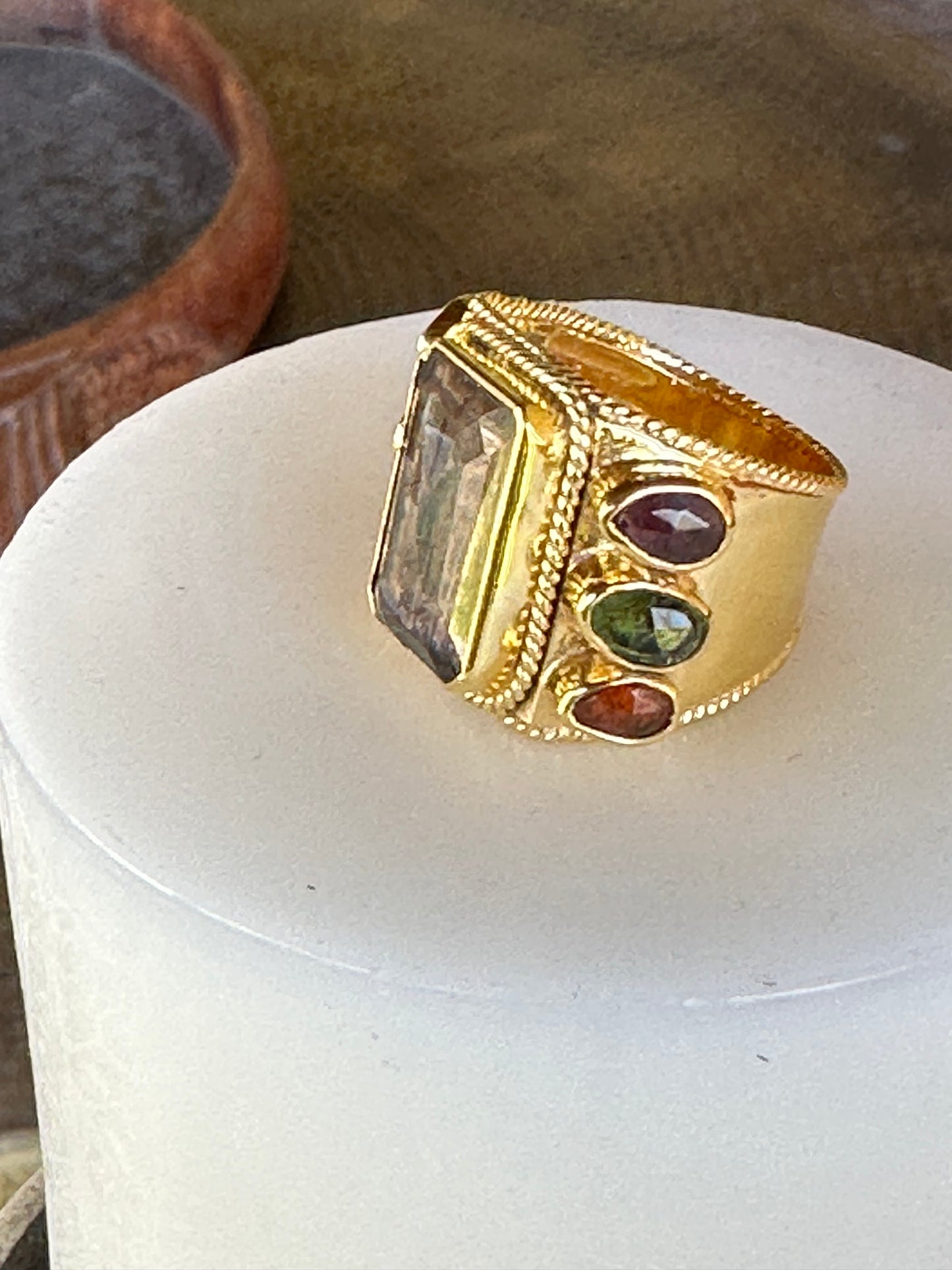 TOURMALINE POWER RING