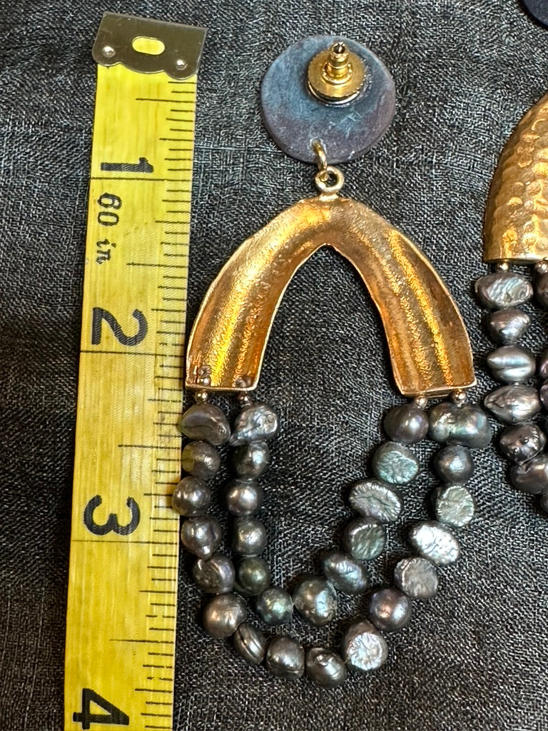 DOUBLE TROUBLE EARRINGS