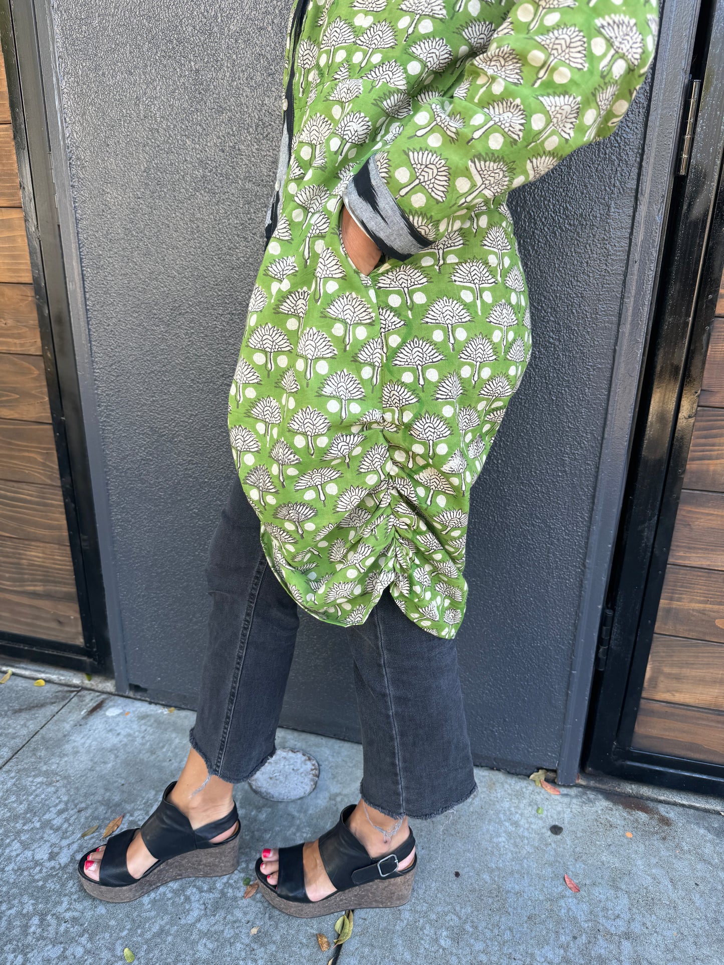 GREEN CRANE KETANJI COAT