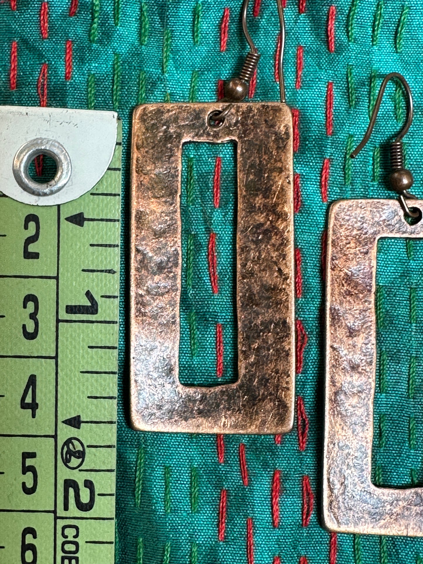 COPPER-TONE EARRINGS