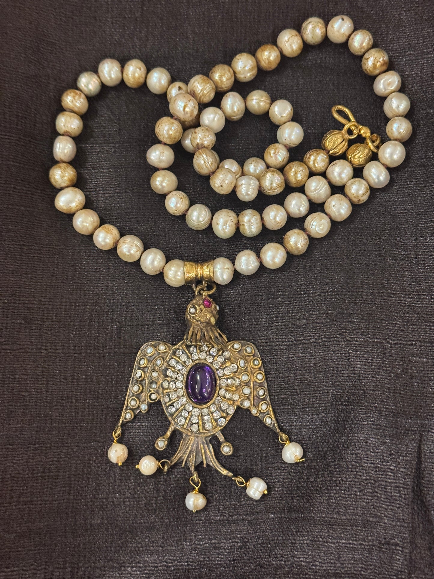 PEARL PHOENIX NECKLACE