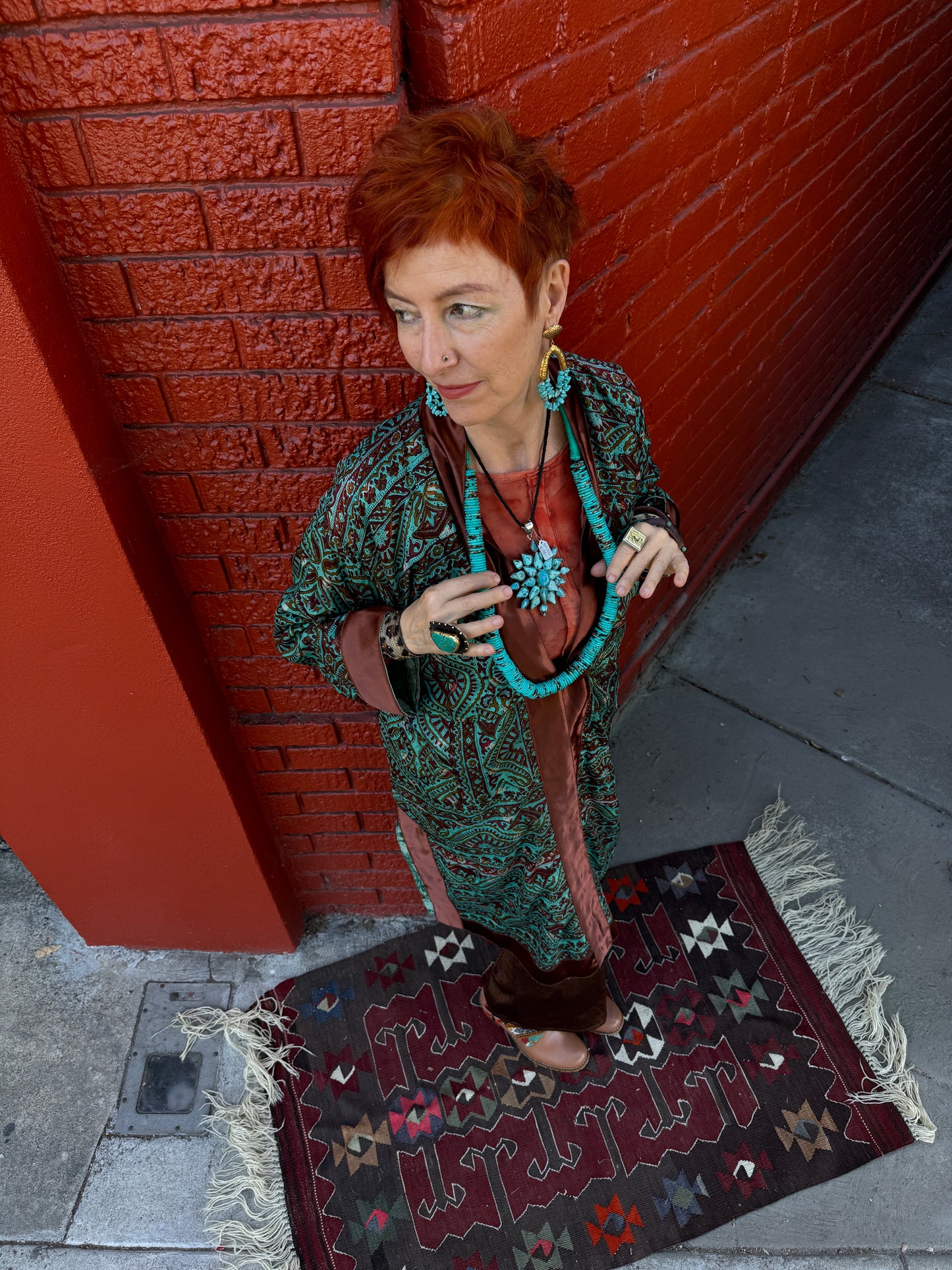 TEALISCIOUS SILK KIMONO