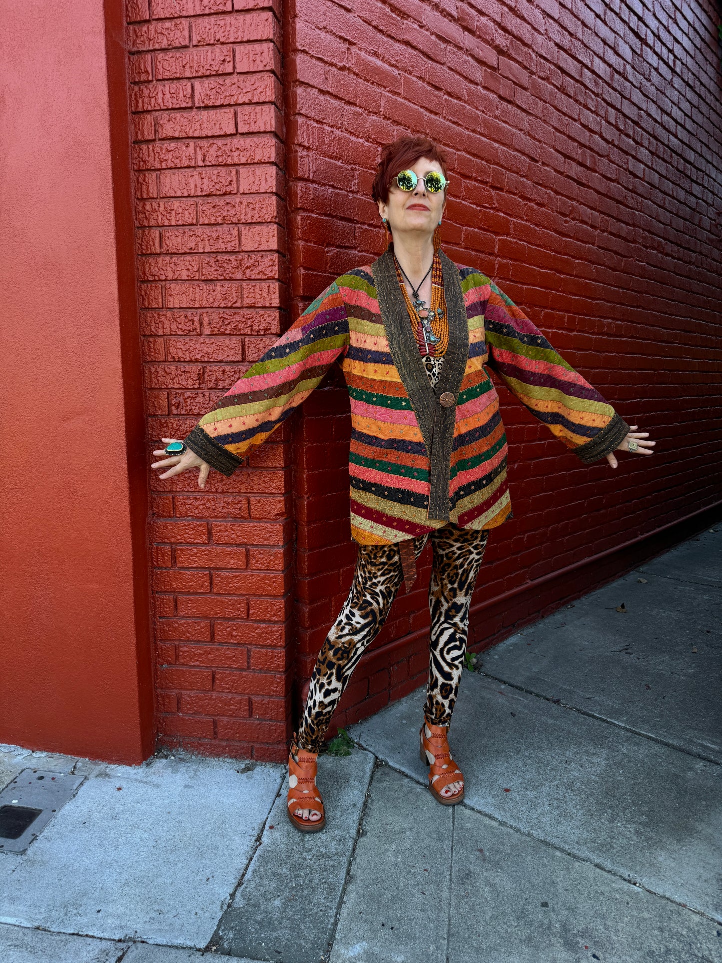 RUSTIC RAINBOW SWING JACKET