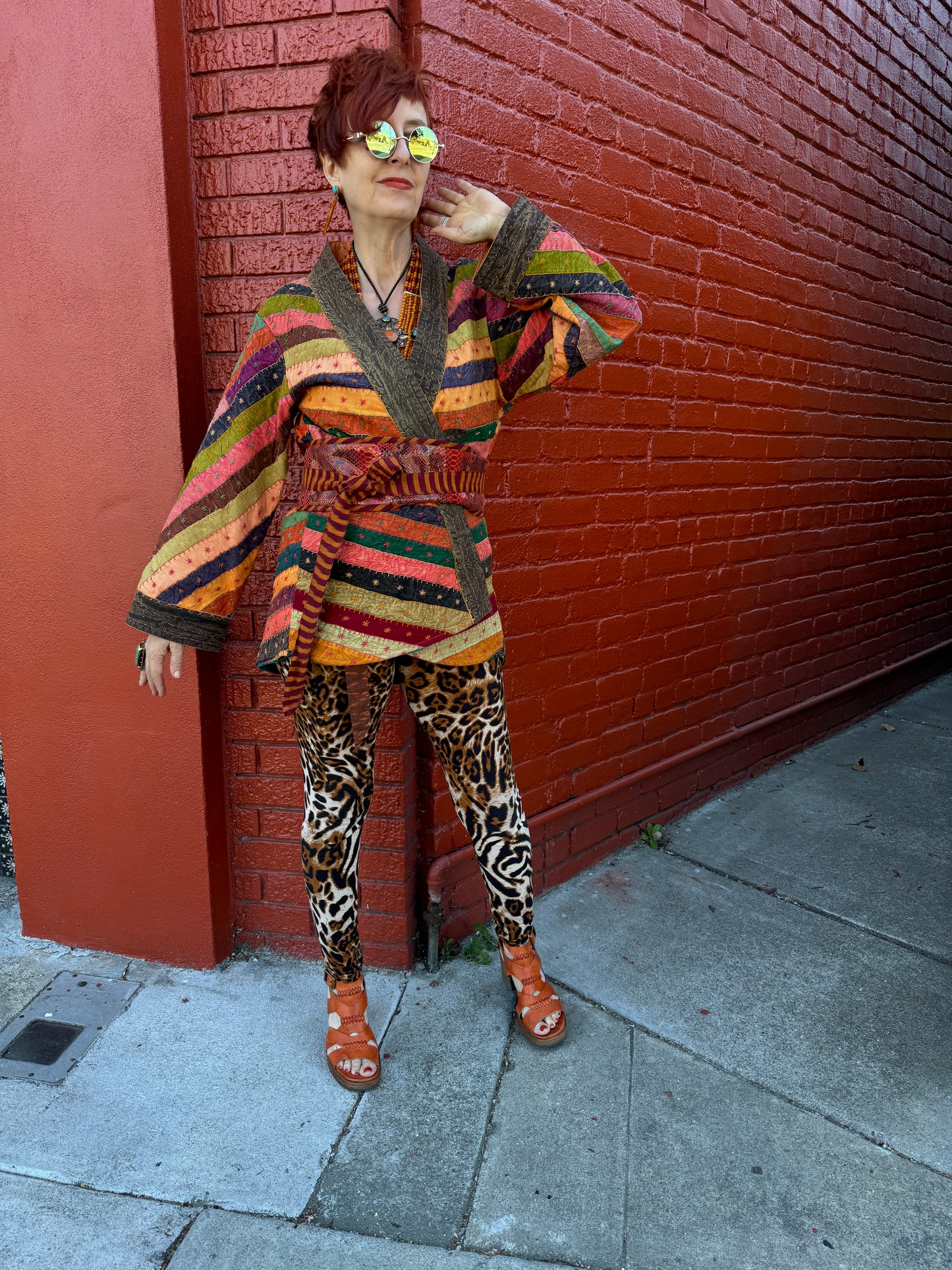 RUSTIC RAINBOW SWING JACKET