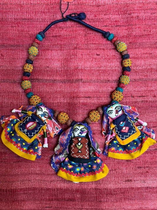 VILLAGE DOLL TRIO NECKPIECES