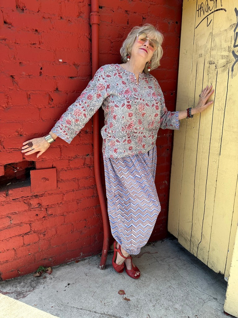 HAREM SCAREM CHEVRON PANT