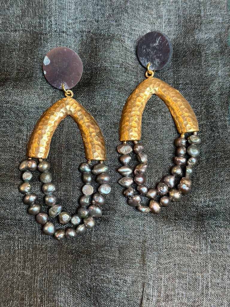 DOUBLE TROUBLE EARRINGS