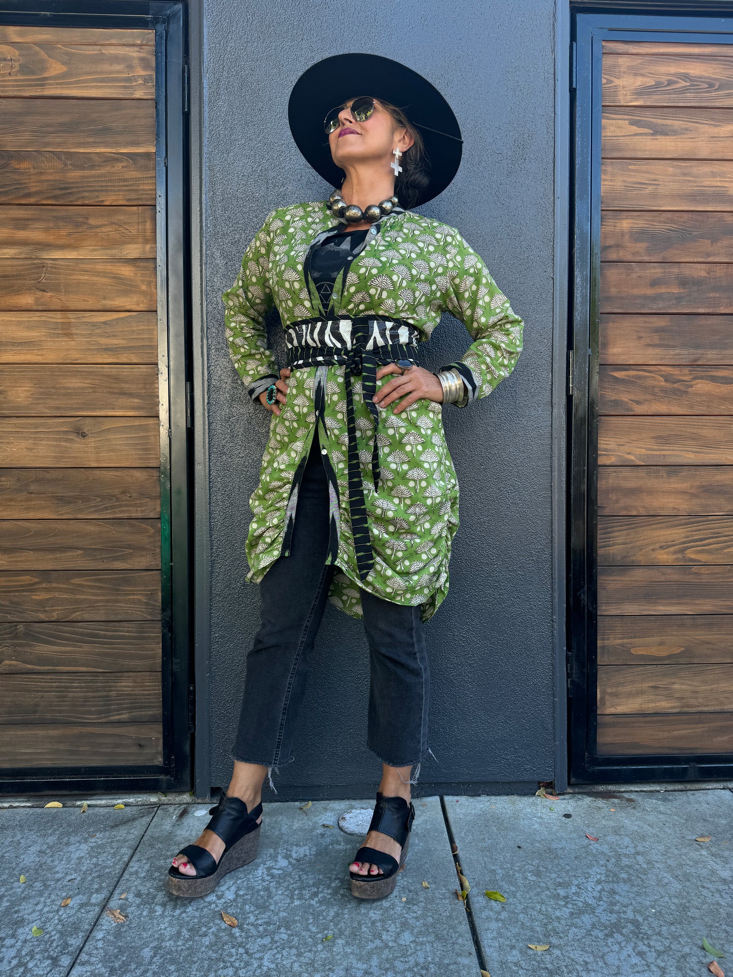 GREEN CRANE KETANJI COAT