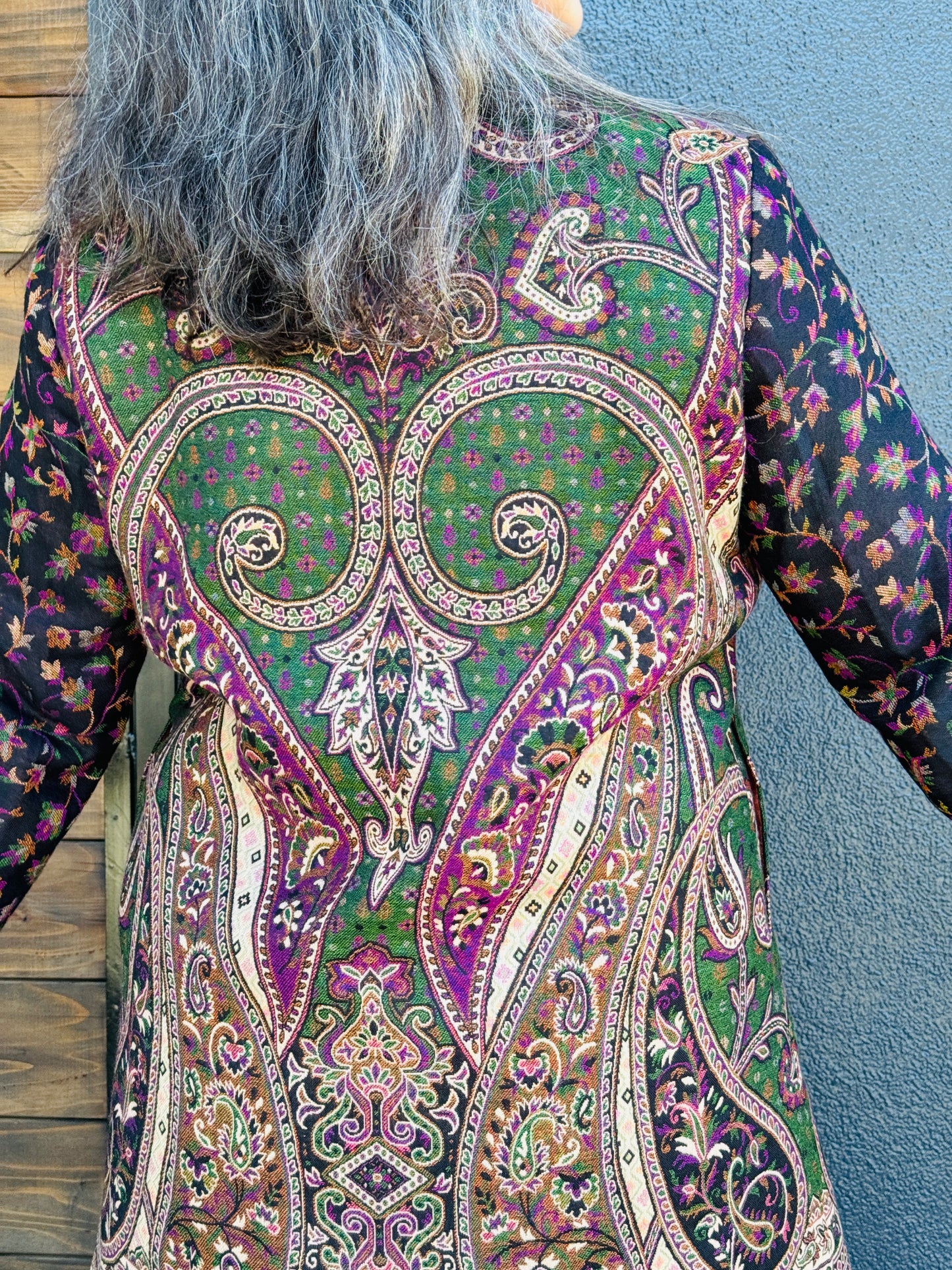 KASHMIRI PAISLEY PARADISE COAT