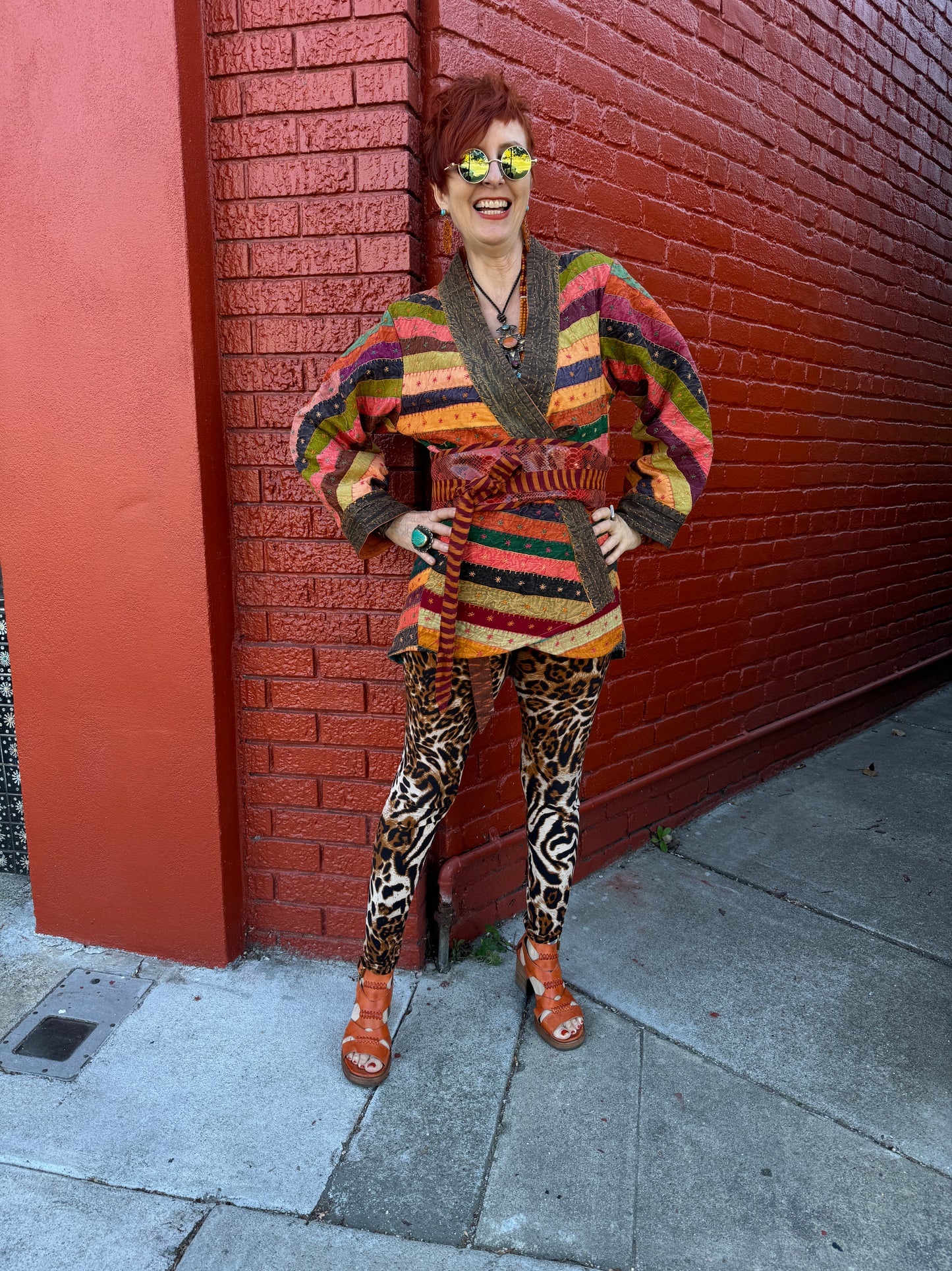 RUSTIC RAINBOW SWING JACKET