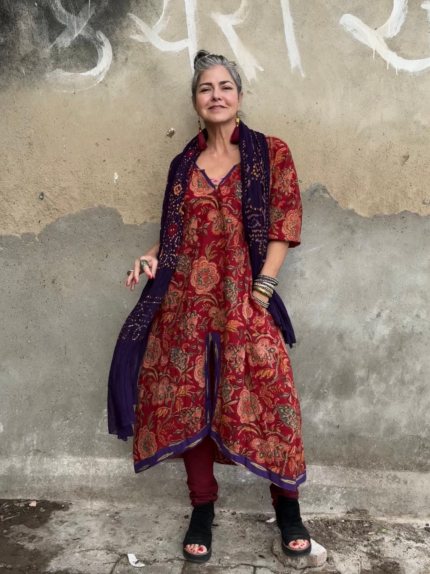 TUSCAN TUNIC - EARTH TONES